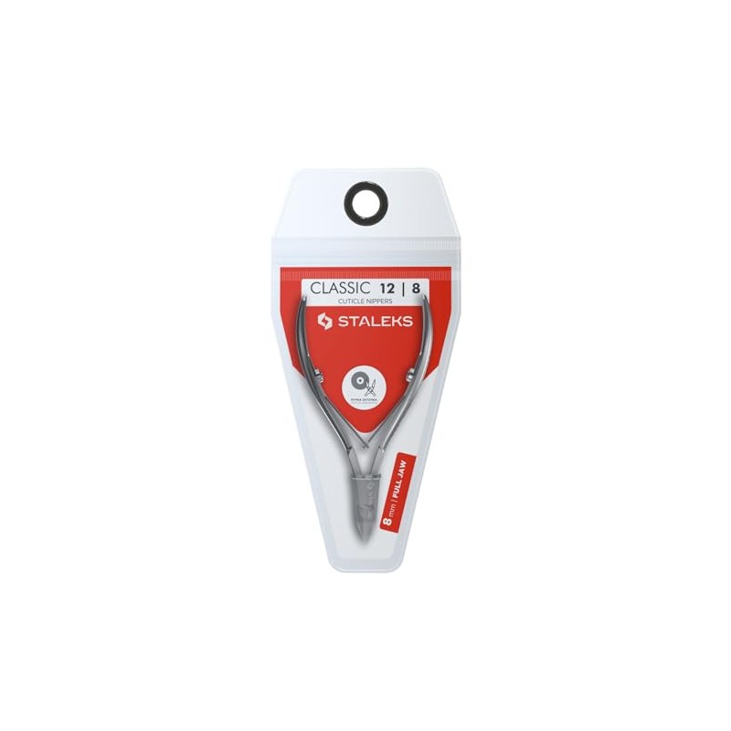 STALEKS Alicates para cutículas Classic 12 8 mm Cuticle nippers