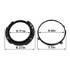 7 Inch Round Headlight Mounting Bracket Retaining Ring Black with
