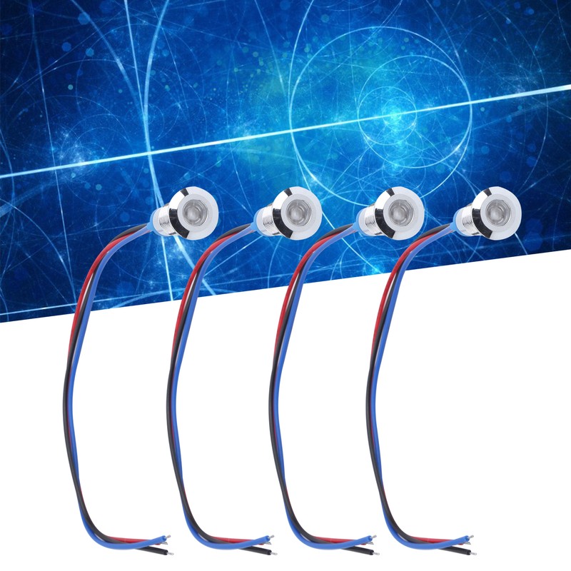 4 Set LED Indicator Light Signal 2Color Common Anode Waterproof