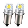 Ruiandsion P13.5S LED Bulb 6V Non Polarity White 200LM for