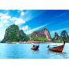 CORFOTO 10x8ft Fabric Scenic Phuket Landscape Backdrop Tropical Thailand Sea