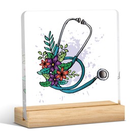 Nurse Gifts for Women Nurses Day Week Gifts Appreciation Gifts for Nurse Mother Nurse Retirement Gifts Nurse Practitioner Gifts for Nursing Students Graduation New Nurse Gifts Acrylic 4 × 4 inches