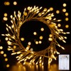 2 Pack Fairy Lights Battery Operated, Twinkle String Lights Waterproof