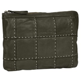 Samantha Look Women's Shoulder Bag Genuine Leather 021780, Green