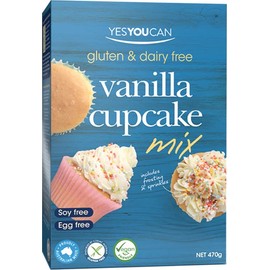 YesYouCan Vanilla Cupcake Mix GF 470g