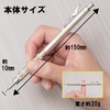 Pentel XPG1019 GraphGear Mechanical Pencil, 0.9 mm, Silver