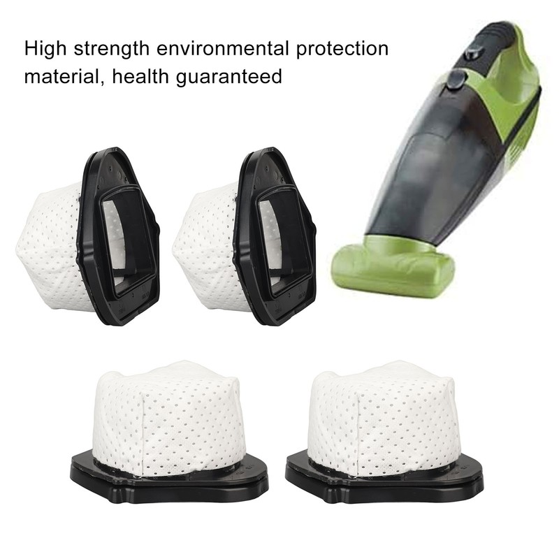 4pcs Handheld Vacuum Cleaner Filter High Strength Efficient Dust Cup