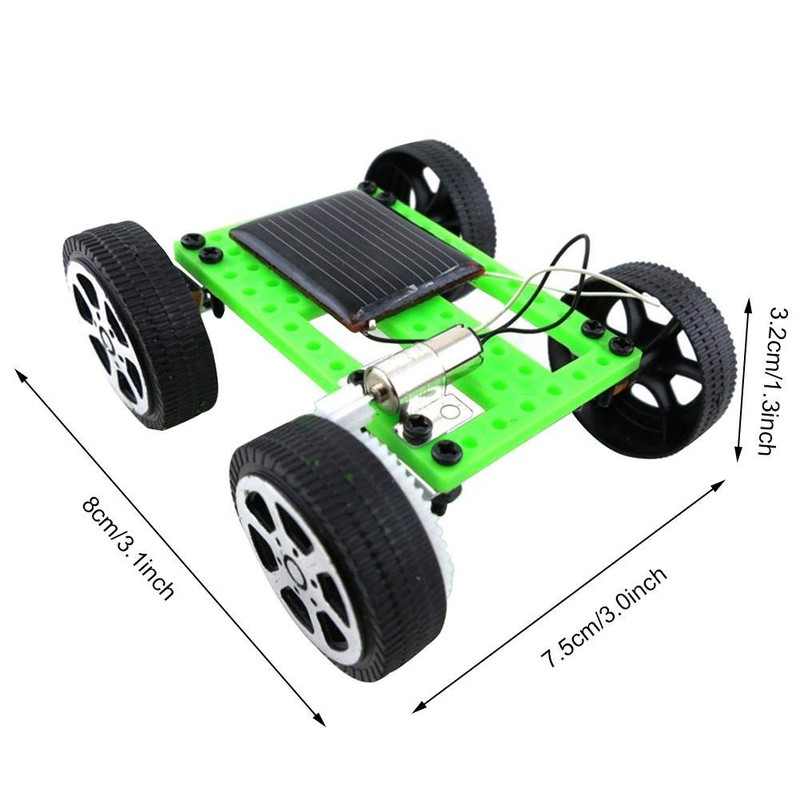 Solar Power Car, Electric Car, Experiment Kit, Free Research, Small,