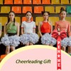 Pin Me Ribbon for Cheer Bag Red Cheer Bow Keychain