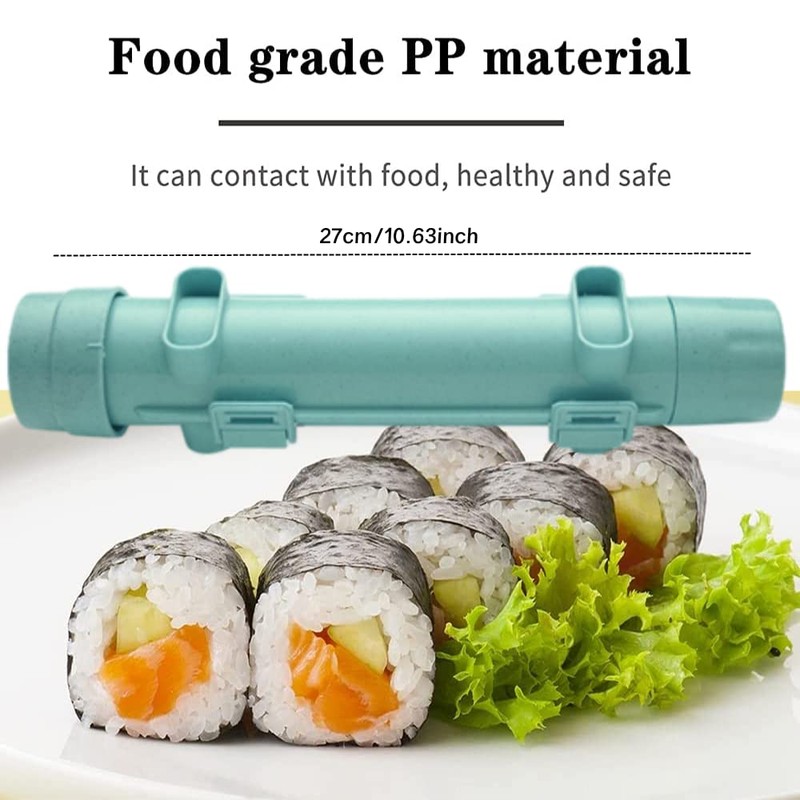 HLKQAO Sushi Maker Roller Multifunctional Onigiri Mold Rice Mold Vegetable