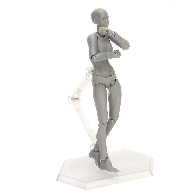 PVC Artists Action Figure Model Human Drawing Model Woman Mannequin