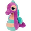 Lilac Seahorse Cuddly Toy Purple Turquoise