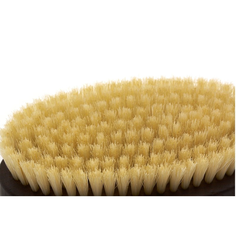 Fendrihan Boar Bristle Detachable Thermowood Bath Brush with Long Handle,