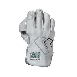 Gunn & Moore GM Cricket Wicket Keeping Keeper Gloves | Original L.E. | Aniline Leather Back of Hand | Full Leather Lining & Sheepskin Palm | Adult | 1 Pair