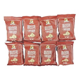 Buc-ee's Beaver Nuggets Cinnamon Sweet Corn Puff Snacks Texas Bucees (Pack of 8 Bags)