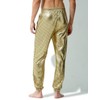 Arjen Kroos Mens Shiny Metallic Jeans Night Club Disco Dance