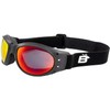 Birdz Eyewear Eagle Padded Dirt Bike Motorcycle Riding Goggles Black