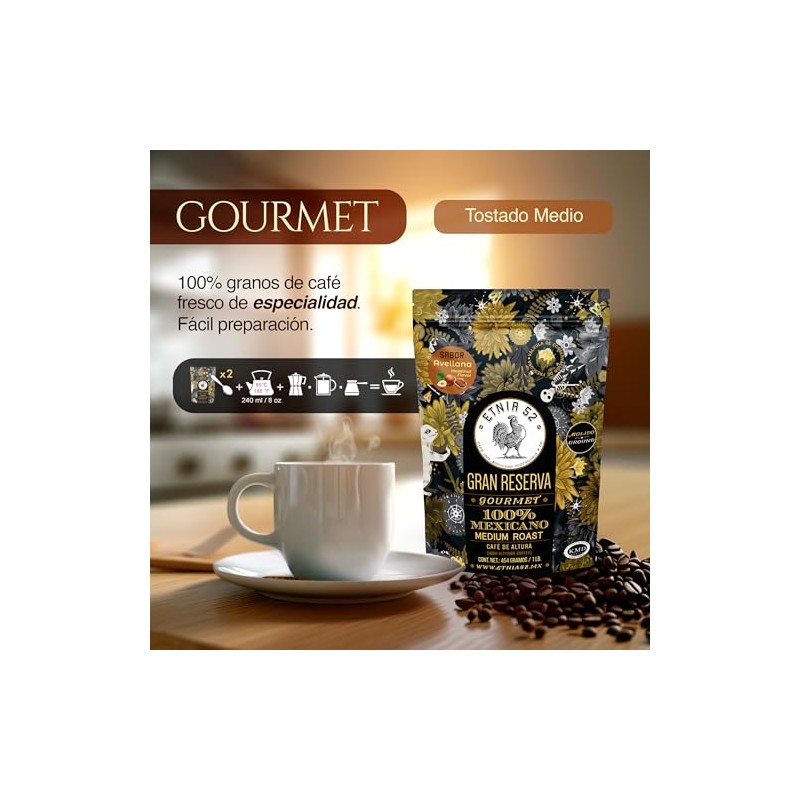 Café Molido de Altura - Sabor Avellana | 454gr |
