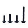 ANCLLO 223Pcs Black Complete Motorcycle Fairing Bolt Kit Body Screws