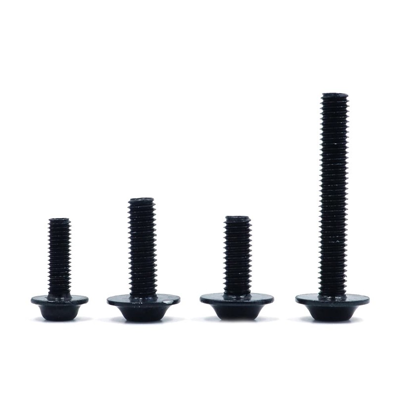 ANCLLO 223Pcs Black Complete Motorcycle Fairing Bolt Kit Body Screws