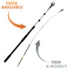 28FT Reach Telescopic Extension Pole, 5-20FT Multi-Purpose Extendable Pole with