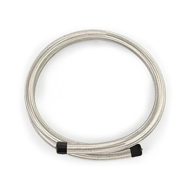 Mishimoto MMSBH-1072-CS -10AN Braided Line, 6', Stainless Steel
