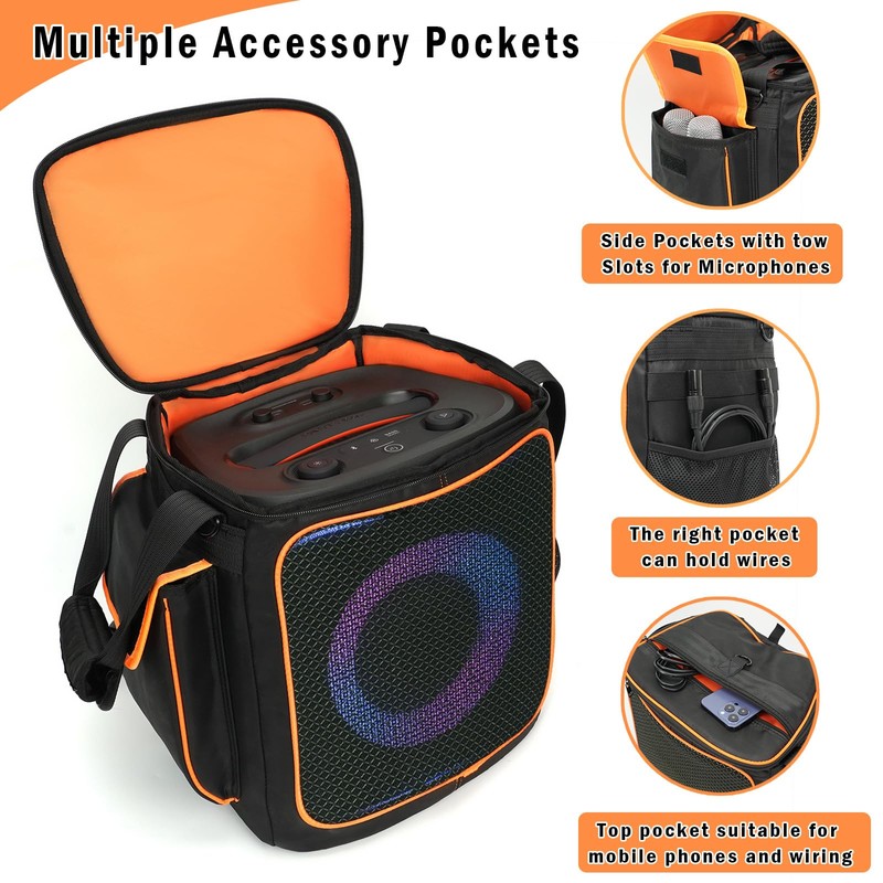 Hzycwgone Carrying Case Travel Tote Bag Backpack Portable Rugged Cover