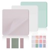 Hoiny Transparent Sticky Notes, Clear Sticky Notes, Waterproof Pastel Sticky
