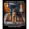 Large German Shepherd Refrigerator Magnet - No Kitchen is Complete