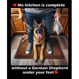 Large German Shepherd Refrigerator Magnet - No Kitchen is Complete . . .