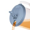 Sterilite 12 Pack 1 Gal Round Pitcher, Drink Dispenser Jug,