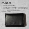 Retry Trifold Men's Mini Wallet, Slim, Genuine Leather, Compact, Large