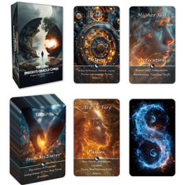 Yin and Yang Oracle Cards: Assess Duality of Energies - Spiritual, Emotional, Physical, Planetary