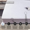 Luxury Nights Waterproof Mattress Protector 100% Cotton 40cm Extra Deep