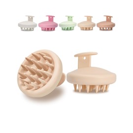 Inscca Shampoo Brush Beige Pink