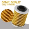 Anxingo 2 Pcs 21040111601 Oil Filter, Replacement for ODES Cartridge
