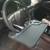 차량용 받침대 운전대 트레이 쟁반 테이블 핸들 식탁 책상 Car Cup Holder Steering Wheel Tray Table Handle Desk