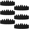 Black Baseball Caps Inserts Flexible Hat Liner Cap Fitter Inserts