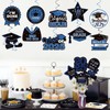 Chris.W 15 Pcs Graduation Party Decorations 2025, Black and Gold