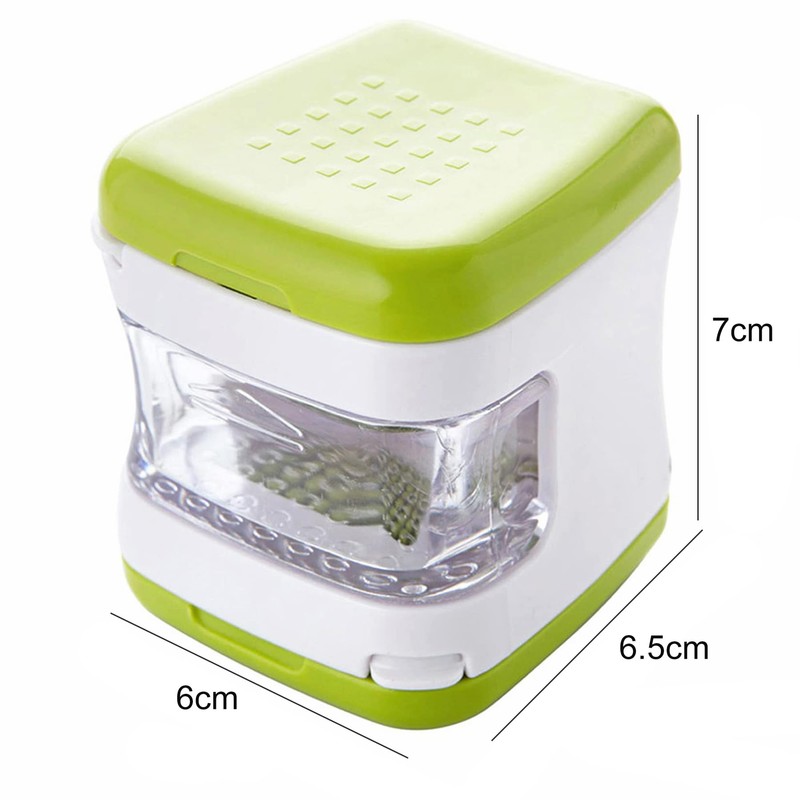 Garlic Press, Crusher, Cutter, Mincer, Cube Garlic Ginger Press Cutter
