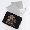 Showudesigns Dachshund Laptop Sleeve Case for Women 17 inch Neoprene