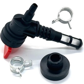 192980GS Fuel Cut-off Valve Suitable For 5000 5500 6250 8250 10000 H1000IS-W 78299GS 80270GS 25 462 03-S Suitable For Husky 030436 Troy Bilt 030431 Generac Guardian 080270 Snapper Portable Generator