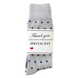 PAIXUN Groom Groomsmen Gifts For Men Him Wedding Proposal Novelty Funny Socks Bestman 100% Cotton Groomsmen Socks