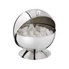 APS Sugar Ball, Sugar Bowl with Roll Lid, Stainless Steel