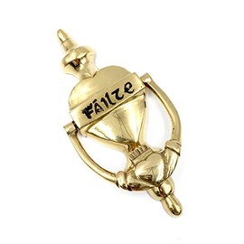 Irish Liffey Failte Door Knocker - Brass