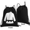 Zateem Gym Sack, Drawstring Bag, Training Bag, Popular, Black Belt