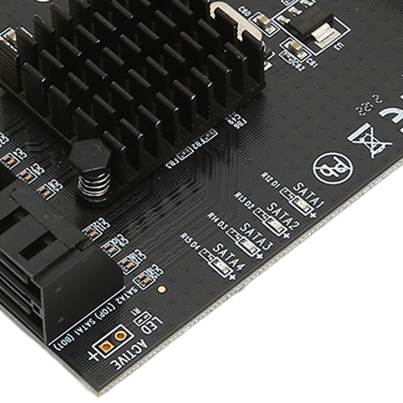 PCI E to SATA3.0 Ports Expansion Card 6Gbps 4 SATA3.0