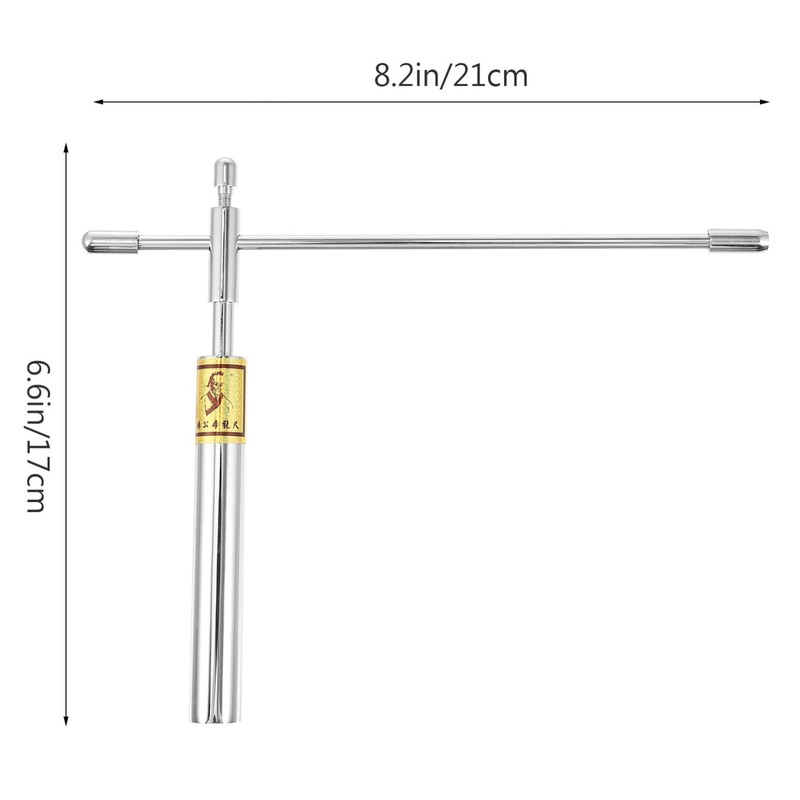 iplusmile Copper Water Dowsing Rod Portable Feng Shui Divining Rod