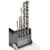 Masonry Hardened Cutting Faces Drill Bit Set of 5 with