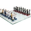 Pacific Giftware US Army vs Navy Military Chess Set, Hand